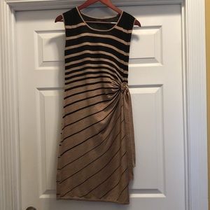 Tahari Wool Blend sleeveless dress szS